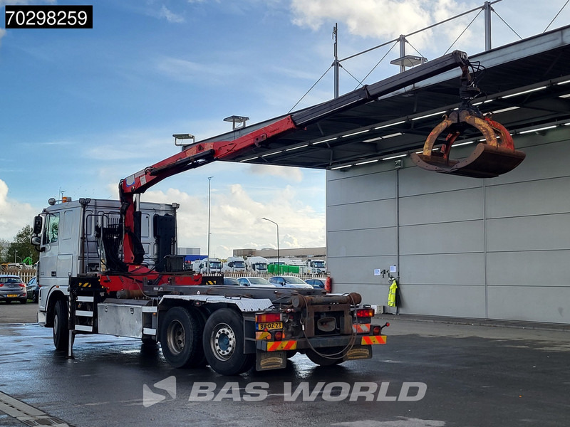 DAF XF105.410 XF 6X2 NL-Truck HMF 1643 Z2 Crane 24T Container system Lift+Steering-Axle Euro 5 - Camion con sistema di cavi, Camion con gru: foto 2 DAF XF105.410 XF 6X2 NL-Truck HMF 1643 Z2 Crane 24T Container system Lift+Steering-Axle Euro 5 - Camion con sistema di cavi, Camion con gru: foto 2