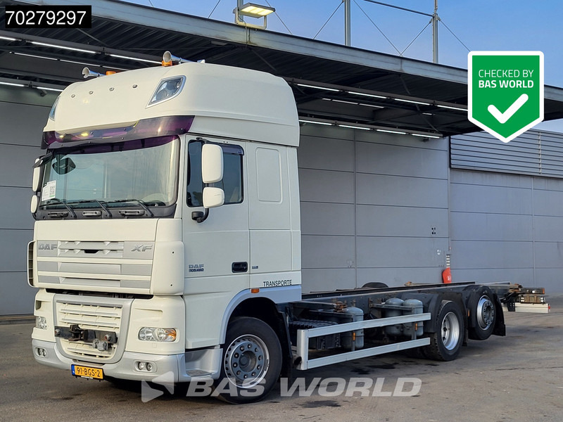 DAF XF105.460 XF 6X2 NL-Truck BDF Lift+steering axle Manual Euro 5 - Autocarro portacontainer/ Caisse interchangeable: foto 1 DAF XF105.460 XF 6X2 NL-Truck BDF Lift+steering axle Manual Euro 5 - Autocarro portacontainer/ Caisse interchangeable: foto 1
