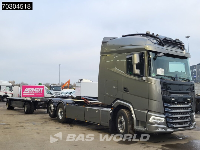 DAF XG 530 6X2 Combi HIAB Multilift ULT21S61-WMITF Lift + Steering Axle Retarder Euro 6 - Autocarro scarrabile: foto 3 DAF XG 530 6X2 Combi HIAB Multilift ULT21S61-WMITF Lift + Steering Axle Retarder Euro 6 - Autocarro scarrabile: foto 3