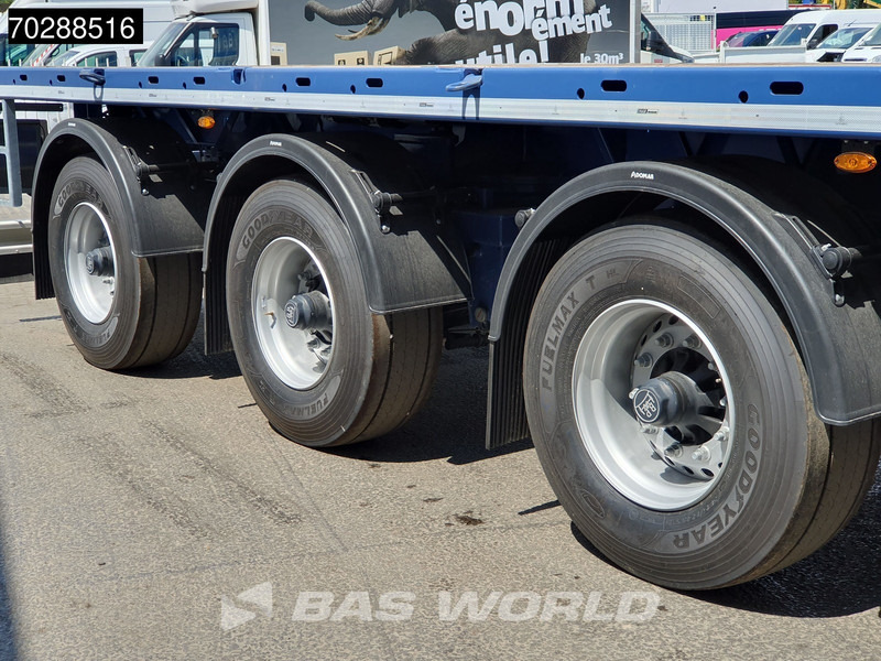 Semirimorchio cassonato/ Pianale nuovo Faymonville MAX210-Z-3AA-13.60-22.5-2.54 3 axles 29M 2x extendable 3x steering axle twistlocks: foto 14