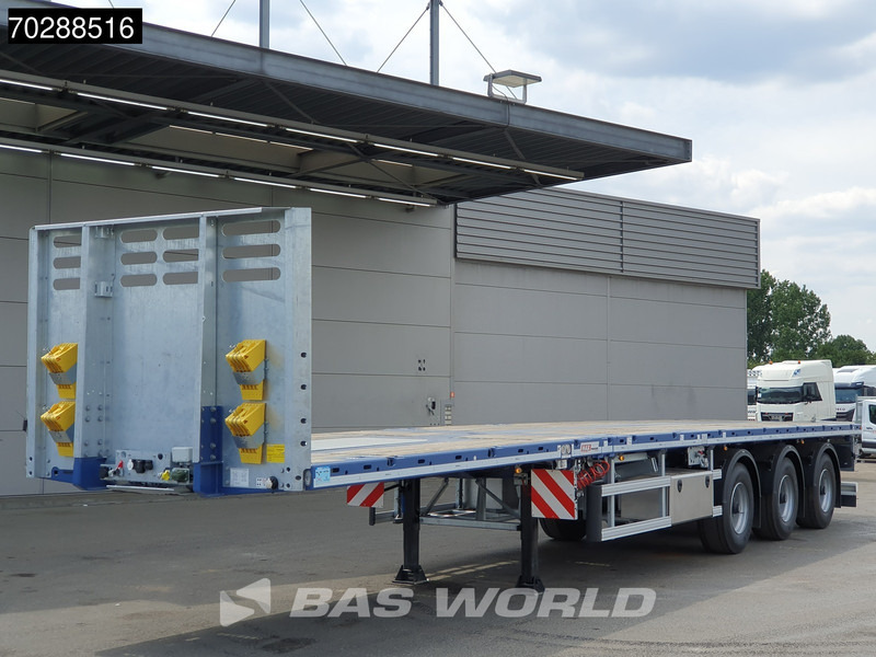 Semirimorchio cassonato/ Pianale nuovo Faymonville MAX210-Z-3AA-13.60-22.5-2.54 3 axles 29M 2x extendable 3x steering axle twistlocks: foto 6