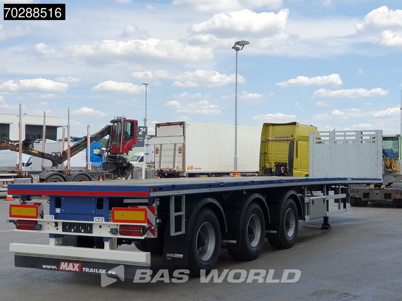 Semirimorchio cassonato/ Pianale nuovo Faymonville MAX210-Z-3AA-13.60-22.5-2.54 3 axles 29M 2x extendable 3x steering axle twistlocks: foto 8