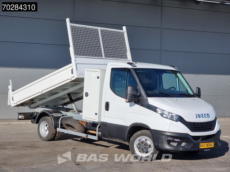 Iveco Daily 35C14 Open Laadbak met Kist Dubbellucht 3,5t Trekhaak Airco Cruise Euro6 Pritsche Pickup Open Box 2m3 A/C Towbar Cruise control - Furgone ribaltabile: foto 3 Iveco Daily 35C14 Open Laadbak met Kist Dubbellucht 3,5t Trekhaak Airco Cruise Euro6 Pritsche Pickup Open Box 2m3 A/C Towbar Cruise control - Furgone ribaltabile: foto 3