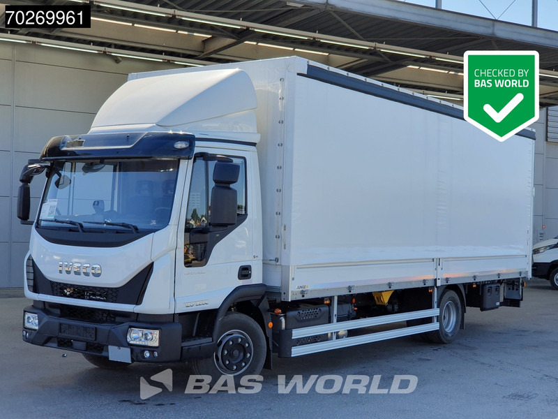 Iveco Eurocargo 120LE220 4X2 12T Automatic Ladebordwand ACC Junge Euro 6 - Camion centinato: foto 1 Iveco Eurocargo 120LE220 4X2 12T Automatic Ladebordwand ACC Junge Euro 6 - Camion centinato: foto 1