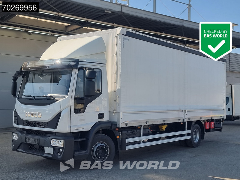Iveco Eurocargo 140E250 4X2 NEW! 14tonner Ladebordwand Automatic ACC Euro 6 - Camion centinato: foto 1 Iveco Eurocargo 140E250 4X2 NEW! 14tonner Ladebordwand Automatic ACC Euro 6 - Camion centinato: foto 1
