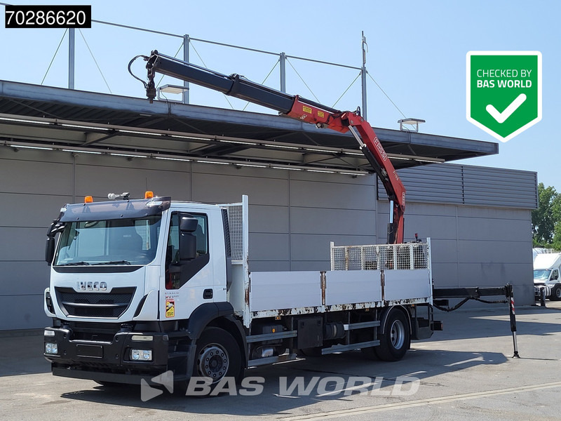 Iveco Stralis 310 4X2 Fassi F135 A.0.22 E Kran Crane Automatic Euro 5 - Autocarro con pianale/ Cassone fisso, Camion con gru: foto 1 Iveco Stralis 310 4X2 Fassi F135 A.0.22 E Kran Crane Automatic Euro 5 - Autocarro con pianale/ Cassone fisso, Camion con gru: foto 1