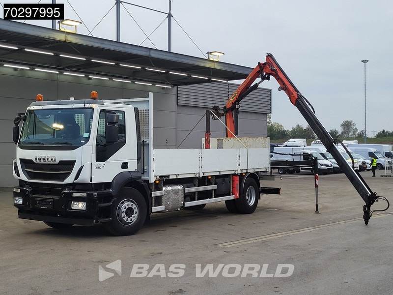 Iveco Stralis 310 Stralis 4X2 Palfinger PK12002 Crane Kran rotator Steelsuspension Automatic Euro 6 - Autocarro con pianale/ Cassone fisso, Camion con gru: foto 5 Iveco Stralis 310 Stralis 4X2 Palfinger PK12002 Crane Kran rotator Steelsuspension Automatic Euro 6 - Autocarro con pianale/ Cassone fisso, Camion con gru: foto 5