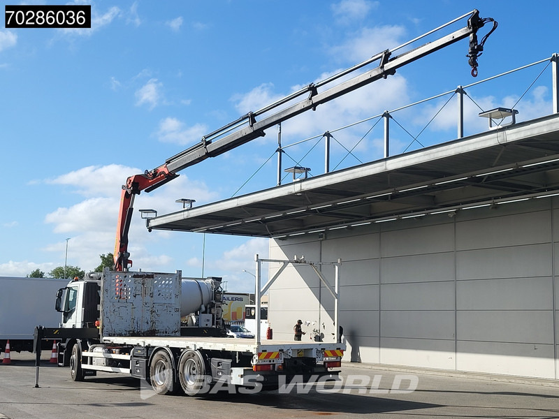 Iveco Stralis 360 6X2 Palfinger PK18002EH Crane Kran Lift Axle Euro 6 - Autocarro con pianale/ Cassone fisso, Camion con gru: foto 2 Iveco Stralis 360 6X2 Palfinger PK18002EH Crane Kran Lift Axle Euro 6 - Autocarro con pianale/ Cassone fisso, Camion con gru: foto 2