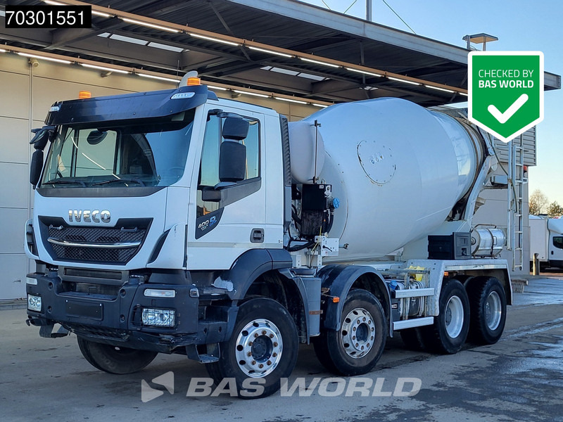Iveco Stralis 400 8X4 9m3 Stetter mixer Steelsuspension Big-Axle Automatic Euro 6 - Autobetoniera: foto 1 Iveco Stralis 400 8X4 9m3 Stetter mixer Steelsuspension Big-Axle Automatic Euro 6 - Autobetoniera: foto 1