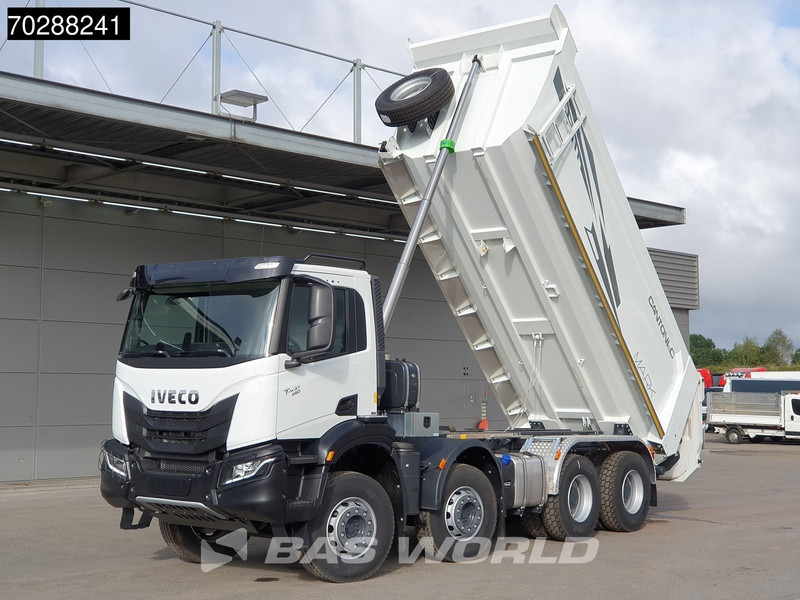 Iveco T-Way 450 8X4 NEW! 20m3 Cantoni tipper Steelsuspension Big-Axle Automatic Euro 6 - Autocarro ribaltabile: foto 3 Iveco T-Way 450 8X4 NEW! 20m3 Cantoni tipper Steelsuspension Big-Axle Automatic Euro 6 - Autocarro ribaltabile: foto 3