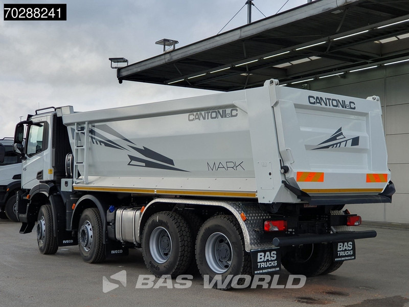 Autocarro ribaltabile nuovo Iveco T-Way 450 8X4 NEW! 20m3 Cantoni tipper Steelsuspension Big-Axle Automatic Euro 6: foto 6