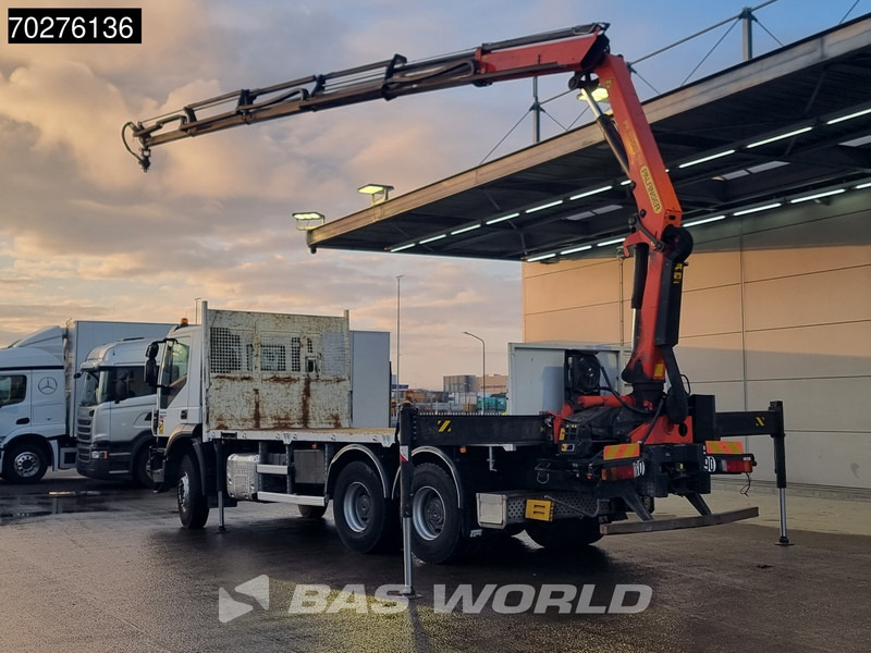 Iveco Trakker 360 6X4 Palfinger PK 18502 SH D Kran Crane Big axle Euro 6 - Autocarro con pianale/ Cassone fisso, Camion con gru: foto 2 Iveco Trakker 360 6X4 Palfinger PK 18502 SH D Kran Crane Big axle Euro 6 - Autocarro con pianale/ Cassone fisso, Camion con gru: foto 2