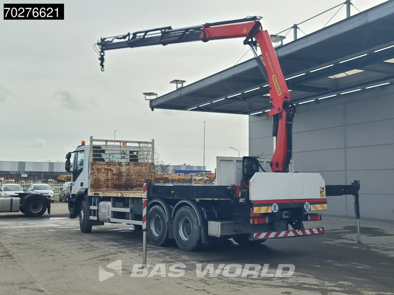 Iveco Trakker 360 6X4 Palfinger PK17.001 SLD Remote Steelsuspension Big-Axle - Autocarro con pianale/ Cassone fisso, Camion con gru: foto 2 Iveco Trakker 360 6X4 Palfinger PK17.001 SLD Remote Steelsuspension Big-Axle - Autocarro con pianale/ Cassone fisso, Camion con gru: foto 2