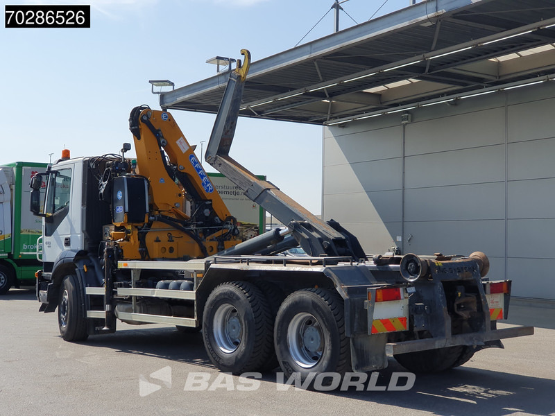Autocarro scarrabile, Camion con gru Iveco Trakker 410 6X4 Effer CRANE 175/2S Manual 20 Tonnes EEV: foto 8