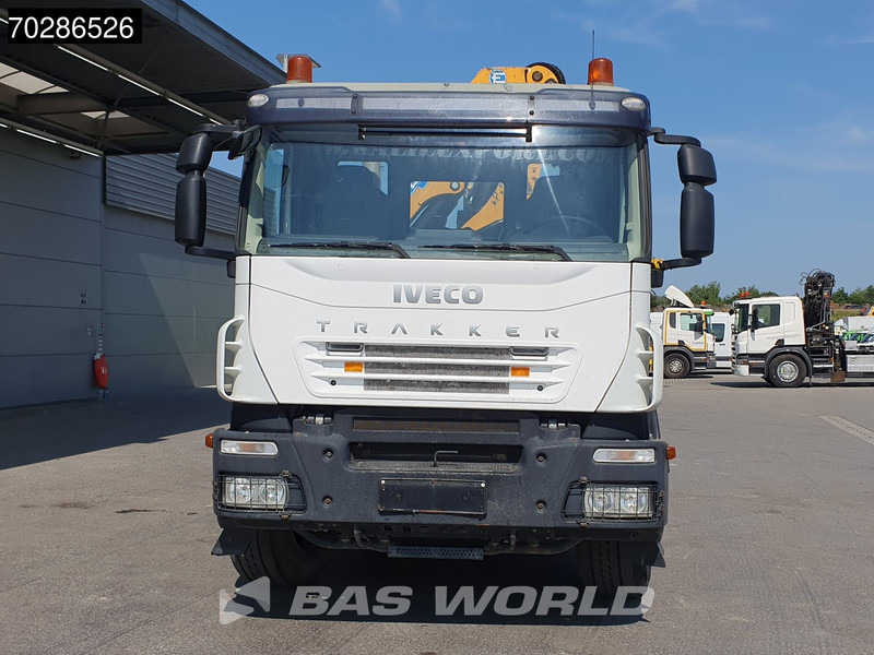 Autocarro scarrabile, Camion con gru Iveco Trakker 410 6X4 Effer CRANE 175/2S Manual 20 Tonnes EEV: foto 15
