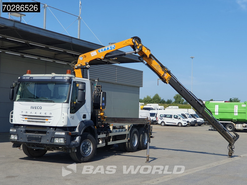 Iveco Trakker 410 6X4 Effer CRANE 175/2S Manual 20 Tonnes EEV - Autocarro scarrabile, Camion con gru: foto 5 Iveco Trakker 410 6X4 Effer CRANE 175/2S Manual 20 Tonnes EEV - Autocarro scarrabile, Camion con gru: foto 5