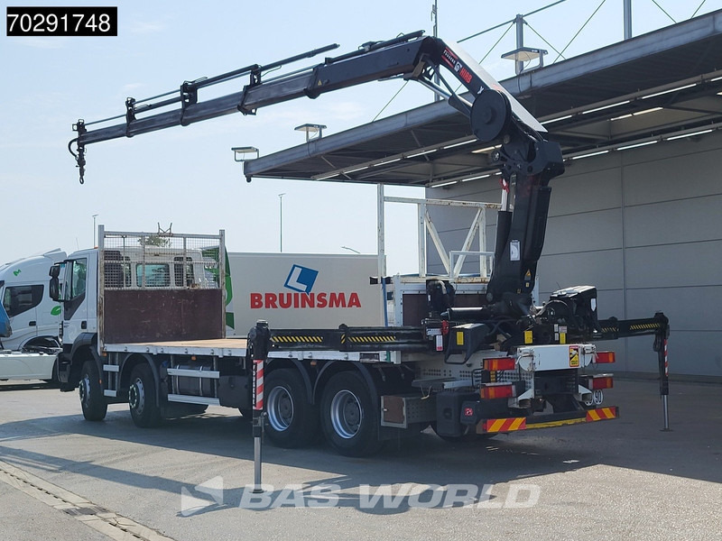 Iveco Trakker 410 8X4 HIAB 211 EP-4 HIDUO Crane Steelsuspension Euro 6 - Autocarro con pianale/ Cassone fisso, Camion con gru: foto 2 Iveco Trakker 410 8X4 HIAB 211 EP-4 HIDUO Crane Steelsuspension Euro 6 - Autocarro con pianale/ Cassone fisso, Camion con gru: foto 2
