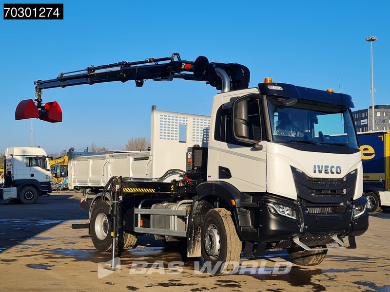 Iveco X-Way 400 4X2 New! HIAB X-Hiduo 138B S-3 Crane 5m3 Promat Tipper Automatic Euro 6 - Autocarro ribaltabile, Camion con gru: foto 3 Iveco X-Way 400 4X2 New! HIAB X-Hiduo 138B S-3 Crane 5m3 Promat Tipper Automatic Euro 6 - Autocarro ribaltabile, Camion con gru: foto 3