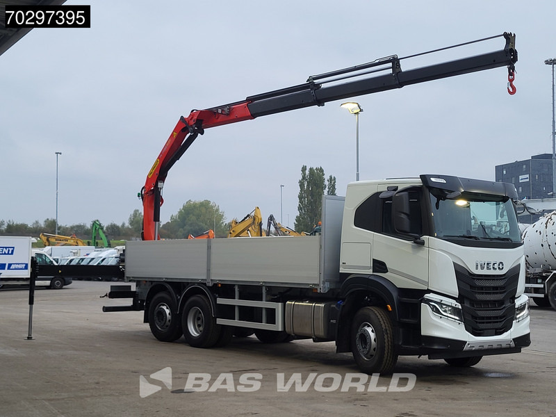 Iveco X-Way 420 6X2 UNUSED Palfinger PK19001 SLD5 Crane Lift+steering-Axle ACC Euro 6 - Autocarro con pianale/ Cassone fisso, Camion con gru: foto 3 Iveco X-Way 420 6X2 UNUSED Palfinger PK19001 SLD5 Crane Lift+steering-Axle ACC Euro 6 - Autocarro con pianale/ Cassone fisso, Camion con gru: foto 3
