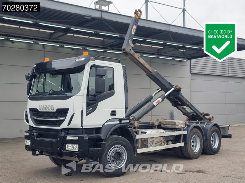 Iveco X-Way 460 6X4 20 Tons HYVA Hook Navi Euro 6 - Autocarro scarrabile: foto 1 Iveco X-Way 460 6X4 20 Tons HYVA Hook Navi Euro 6 - Autocarro scarrabile: foto 1
