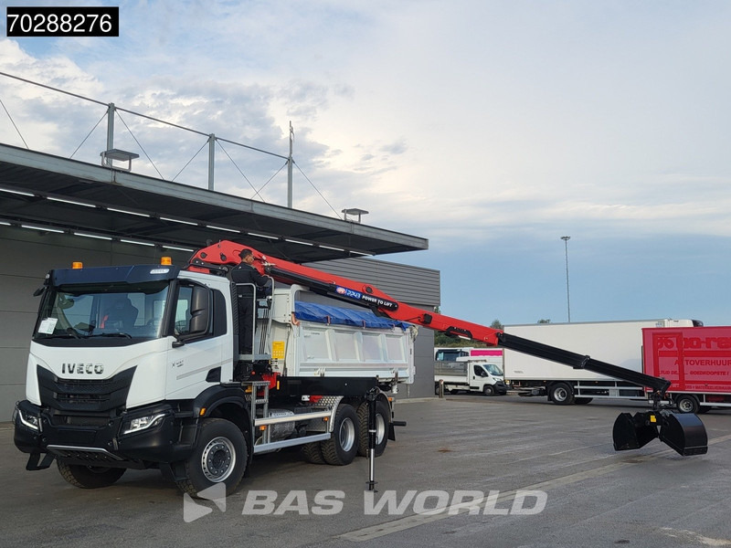 Iveco X-Way 480 6X4 NEW! HMF 2243Z-RCS Z-Crane kran 12m3 KH-Kipper Retarder Big-Axle - Autocarro ribaltabile, Camion con gru: foto 5 Iveco X-Way 480 6X4 NEW! HMF 2243Z-RCS Z-Crane kran 12m3 KH-Kipper Retarder Big-Axle - Autocarro ribaltabile, Camion con gru: foto 5