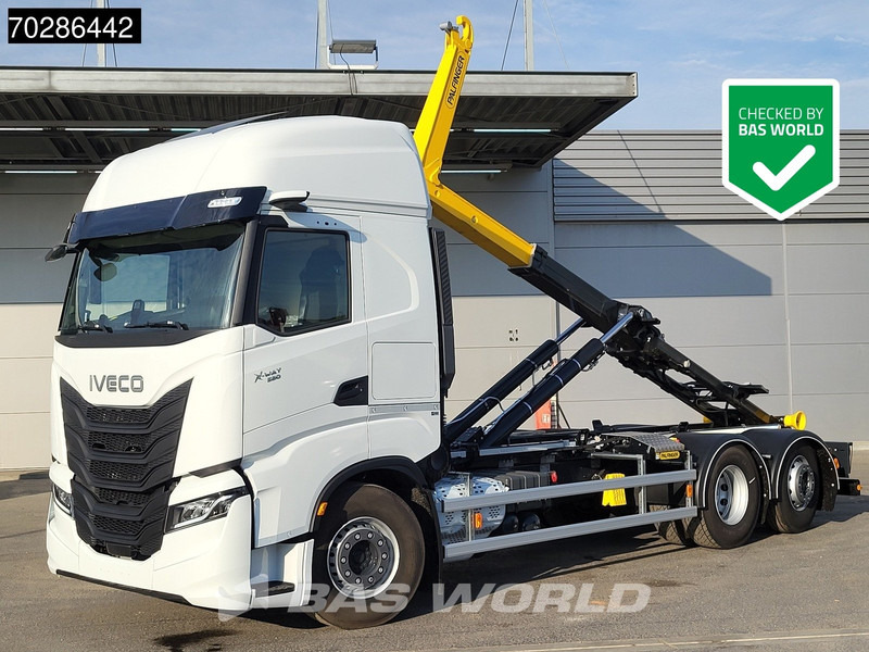 Iveco X-Way 580 6X2 NEW Palfinger PHT20SLD5 Hooklift Lift+steering Axle Automatic Navi ACC LED - Autocarro scarrabile: foto 1 Iveco X-Way 580 6X2 NEW Palfinger PHT20SLD5 Hooklift Lift+steering Axle Automatic Navi ACC LED - Autocarro scarrabile: foto 1