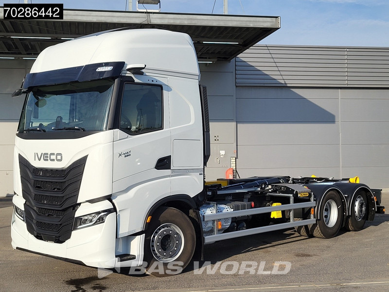 Iveco X-Way 580 6X2 NEW Palfinger PHT20SLD5 Hooklift Lift+steering Axle Automatic Navi ACC LED - Autocarro scarrabile: foto 5 Iveco X-Way 580 6X2 NEW Palfinger PHT20SLD5 Hooklift Lift+steering Axle Automatic Navi ACC LED - Autocarro scarrabile: foto 5