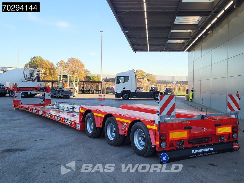 Kässbohrer LB3E 4 axles Extenable 540cm Gooseneck 3xSteeringaxle - Semirimorchio pianale ribassato: foto 3 Kässbohrer LB3E 4 axles Extenable 540cm Gooseneck 3xSteeringaxle - Semirimorchio pianale ribassato: foto 3