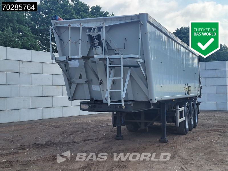 Knapen KOK 450 3 axles ALU 2xLiftachse 39m3 - Semirimorchio ribaltabile: foto 1 Knapen KOK 450 3 axles ALU 2xLiftachse 39m3 - Semirimorchio ribaltabile: foto 1