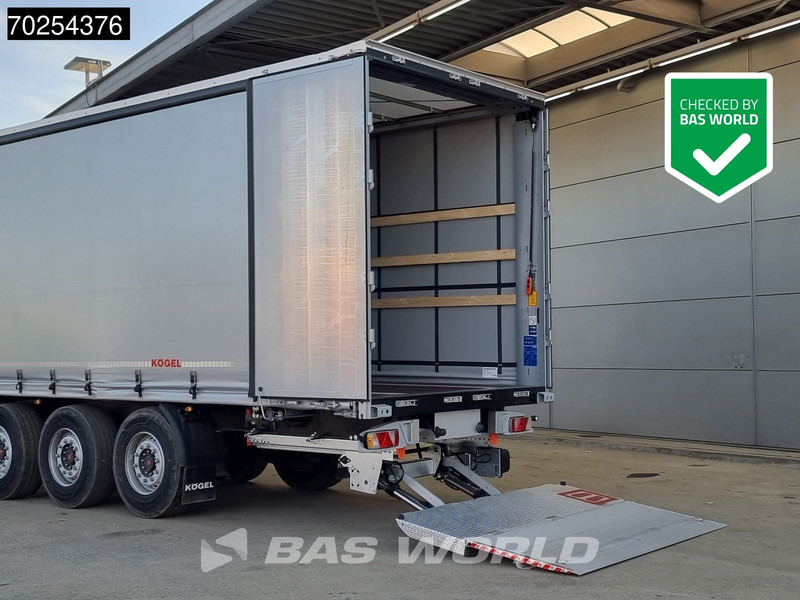 Kögel S24-1 3 axles Tailgate 2000kg NEW Liftachse Edscha LBW - Semirimorchio centinato: foto 1 Kögel S24-1 3 axles Tailgate 2000kg NEW Liftachse Edscha LBW - Semirimorchio centinato: foto 1