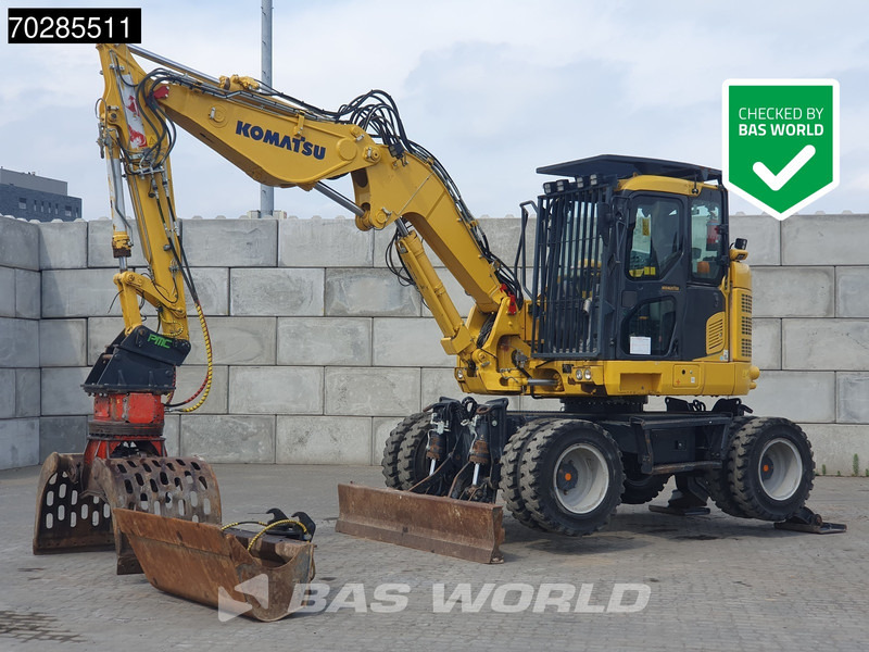 Komatsu PW118 MR -11 - Escavatore gommato: foto 1 Komatsu PW118 MR -11 - Escavatore gommato: foto 1