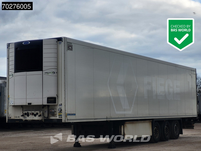 Krone Carrier Vector 1550 Liftachse Blumenbreit Doppelstock Palettenkasten - Semirimorchio frigorifero: foto 1 Krone Carrier Vector 1550 Liftachse Blumenbreit Doppelstock Palettenkasten - Semirimorchio frigorifero: foto 1