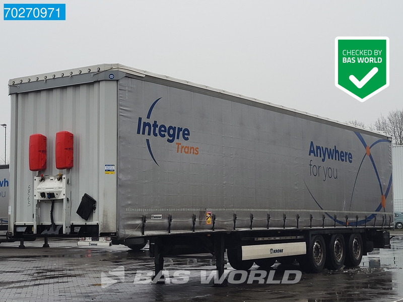 Krone SD 3 axles Anti-Vandalimus-Plane - Semirimorchio centinato: foto 1 Krone SD 3 axles Anti-Vandalimus-Plane - Semirimorchio centinato: foto 1