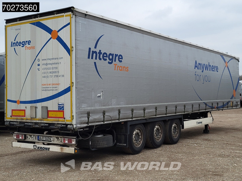 Krone SD 3 axles Edscha Anti-Vandalimus-Plane Alcoa's - Semirimorchio centinato: foto 5 Krone SD 3 axles Edscha Anti-Vandalimus-Plane Alcoa's - Semirimorchio centinato: foto 5