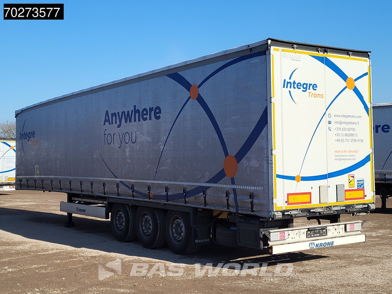 Krone SD 3 axles Edscha Anti Vandalismus plane - Semirimorchio centinato: foto 2 Krone SD 3 axles Edscha Anti Vandalismus plane - Semirimorchio centinato: foto 2