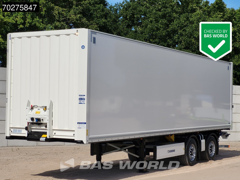 Krone SZ City NEW Lift+Lenkachse Tail Lift - Semirimorchio furgonato: foto 1 Krone SZ City NEW Lift+Lenkachse Tail Lift - Semirimorchio furgonato: foto 1