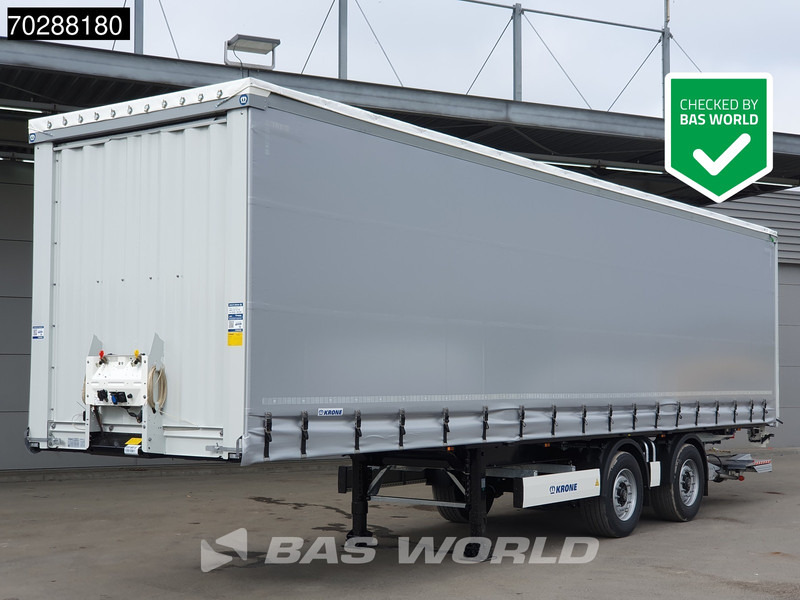 Krone SZ NEW Tailgate City Lift + Steeringaxle - Semirimorchio centinato: foto 1 Krone SZ NEW Tailgate City Lift + Steeringaxle - Semirimorchio centinato: foto 1