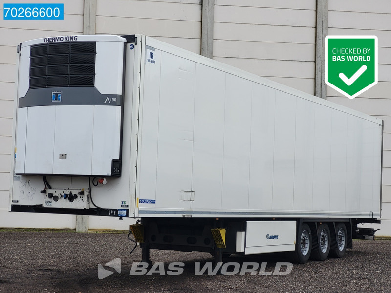 Krone Thermo King A400 Doppelstock Blumenbreit Liftachse Palettenkasten - Semirimorchio frigorifero: foto 1 Krone Thermo King A400 Doppelstock Blumenbreit Liftachse Palettenkasten - Semirimorchio frigorifero: foto 1