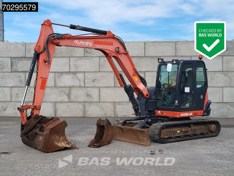 Kubota KX080-4a - Miniescavatore: foto 1 Kubota KX080-4a - Miniescavatore: foto 1
