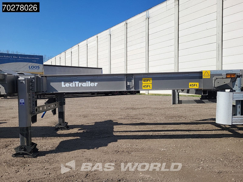 Lecitrailer SR3EC 3 axles UNUSED Liftachse Multi'45 - Semirimorchio portacontainer/ Caisse interchangeable: foto 5 Lecitrailer SR3EC 3 axles UNUSED Liftachse Multi'45 - Semirimorchio portacontainer/ Caisse interchangeable: foto 5