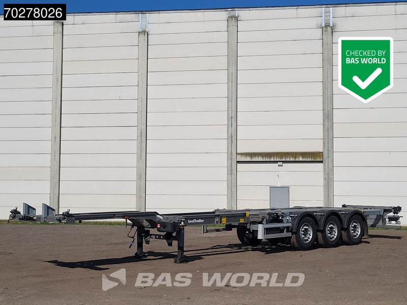 Lecitrailer SR3EC 3 axles UNUSED Liftachse Multi'45 - Semirimorchio portacontainer/ Caisse interchangeable: foto 1 Lecitrailer SR3EC 3 axles UNUSED Liftachse Multi'45 - Semirimorchio portacontainer/ Caisse interchangeable: foto 1
