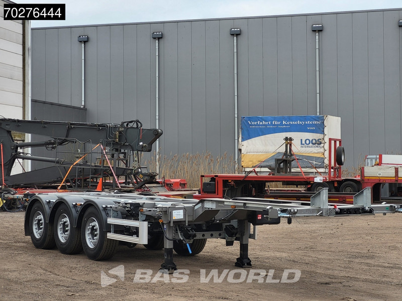 Lecitrailer SR3EC 3 axles UNUSED Liftachse Multi'45 - Semirimorchio portacontainer/ Caisse interchangeable: foto 3 Lecitrailer SR3EC 3 axles UNUSED Liftachse Multi'45 - Semirimorchio portacontainer/ Caisse interchangeable: foto 3