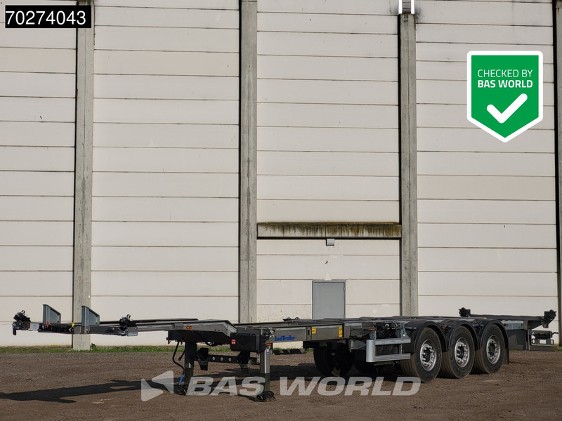 Lecitrailer SR3EC 3 axles UNUSED Liftachse Multi'45 - Semirimorchio portacontainer/ Caisse interchangeable: foto 1 Lecitrailer SR3EC 3 axles UNUSED Liftachse Multi'45 - Semirimorchio portacontainer/ Caisse interchangeable: foto 1