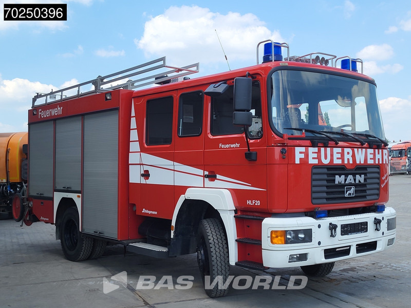 MAN TGA 14.284 4X4 4x4 Manual Schlingmann LF16/12 pump Feuerwehr Steelsuspension Euro 2 - Autopompa: foto 5 MAN TGA 14.284 4X4 4x4 Manual Schlingmann LF16/12 pump Feuerwehr Steelsuspension Euro 2 - Autopompa: foto 5