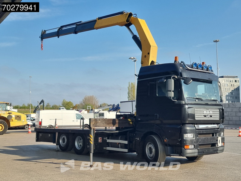 MAN TGA 26.430 6X2 Palfinger PK32080 Kran Crane Manual Liftachse Euro 4 - Autocarro con pianale/ Cassone fisso, Camion con gru: foto 3 MAN TGA 26.430 6X2 Palfinger PK32080 Kran Crane Manual Liftachse Euro 4 - Autocarro con pianale/ Cassone fisso, Camion con gru: foto 3