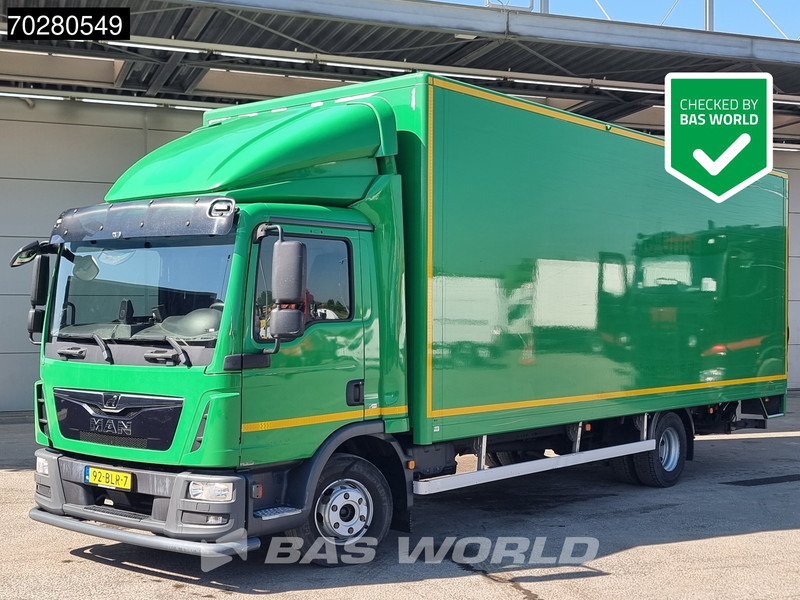 MAN TGL 10.190 4X2 10tonner NL-Truck Laadklep Automatic Euro 6 - Autocarro furgonato: foto 1 MAN TGL 10.190 4X2 10tonner NL-Truck Laadklep Automatic Euro 6 - Autocarro furgonato: foto 1