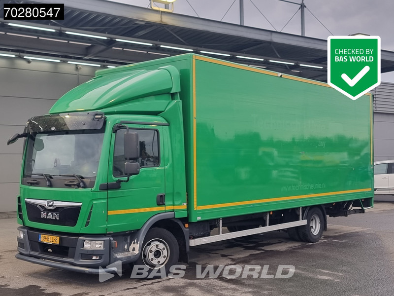 MAN TGL 10.190 4X2 10tonner NL-Truck Ladebordwand Automatic Euro 6 - Autocarro furgonato: foto 1 MAN TGL 10.190 4X2 10tonner NL-Truck Ladebordwand Automatic Euro 6 - Autocarro furgonato: foto 1