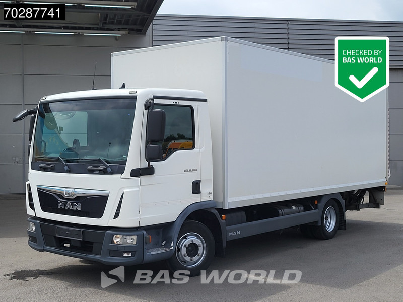 MAN TGL 8.180 4X2 8tonner Ladebordwand Automatic Euro 6 - Autocarro furgonato: foto 1 MAN TGL 8.180 4X2 8tonner Ladebordwand Automatic Euro 6 - Autocarro furgonato: foto 1