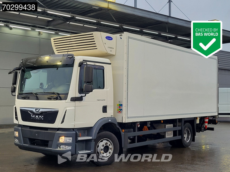 MAN TGM 15.250 TGL 4X2 Carrier Syberia 1500kg Ladebordwand Automatic Euro 6 - Autocarro frigorifero: foto 1 MAN TGM 15.250 TGL 4X2 Carrier Syberia 1500kg Ladebordwand Automatic Euro 6 - Autocarro frigorifero: foto 1