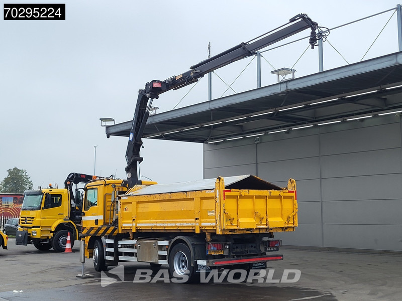 MAN TGM 18.250 TGM 4X2 NL-Truck 10m3 HSW Tipper 13Ton HMF 1300-K2 Crane Automatic Euro 6 - Autocarro ribaltabile, Camion con gru: foto 2 MAN TGM 18.250 TGM 4X2 NL-Truck 10m3 HSW Tipper 13Ton HMF 1300-K2 Crane Automatic Euro 6 - Autocarro ribaltabile, Camion con gru: foto 2